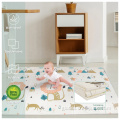 Eco-friendly Soft Sensory Training Korea Baby Play Mat Xpe Foam eco-friendly soft children carpet folded crawling floor baby xpe foam folding kids play mats Factory